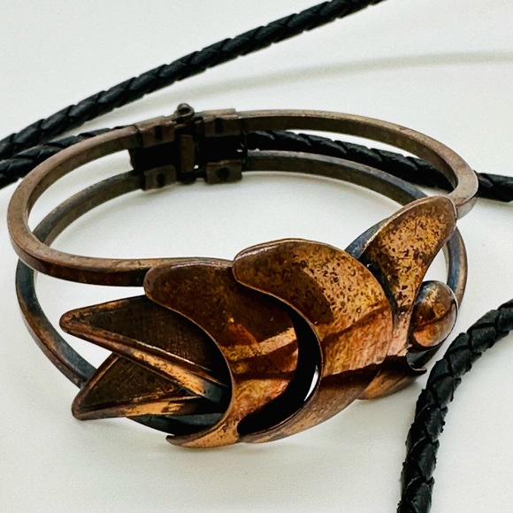 Thunderbird Eagle Bolo Copper Jewelry lot - Picture 3 of 15